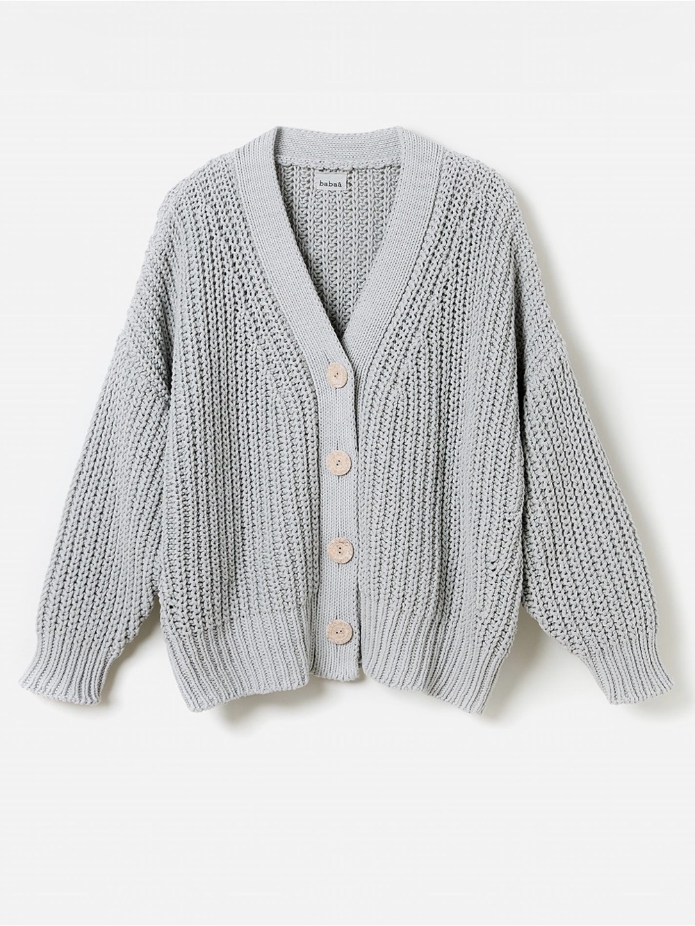 babaà cardigan no18 chalk